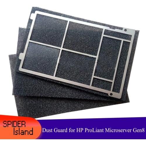 Plate Dust Guard Enhanced Special Dustproof Cotton Kit Heat Dissipation For HP ProLiant Microserver Gen8 Gen 8 Aluminum Steel