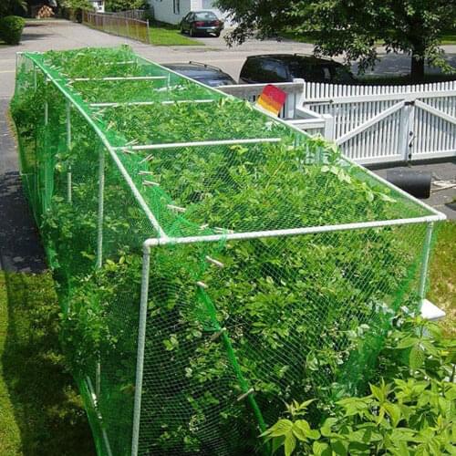 Anti Bird Netting Garden Allotment 33Ftx13Ft Nylon Woven Net with Nylon Cable Ties Plants Mesh Fruits Protector Fish Ponds