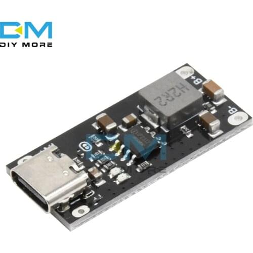 Type C USB Polymer Ternary Lithium Battery Quick Fast Charging Board Input High Current 3A 5V To 4.2V 4.35V IP2312 CC/CV Mode