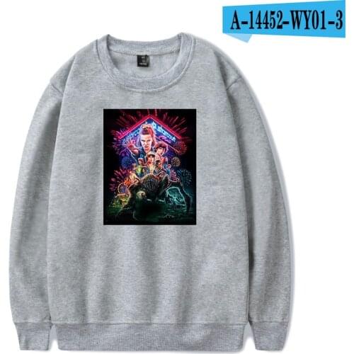 Flash Sale TV Stranger Things Hoodies Men Women Sweatshirts Soft Cotton Comfortable Stranger Things Sweatshirts Mens Clothing