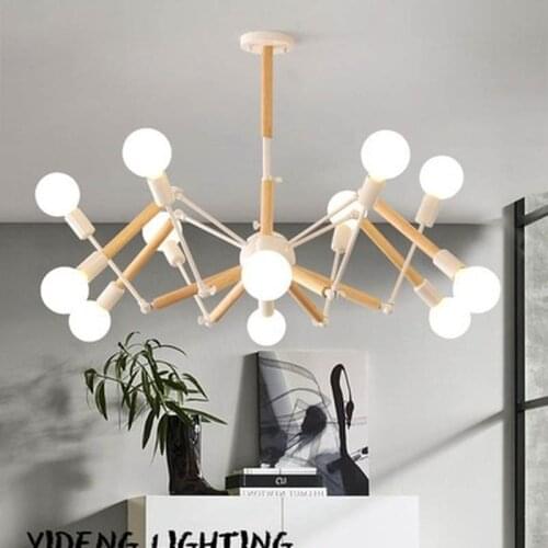 Vintage Modern LED Chandelier Spider Lustre E27 Livingroom Lighting For Kitchen Restaurant Chandeliers Fixture Lights LED