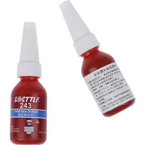 10ml Screw Glue Thread Locking Agent Anaerobic Adhesive 243 Glue Oil Resistance Fast Curing
