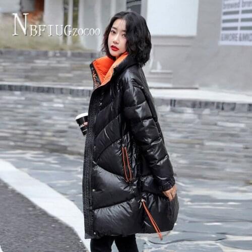 Green And Orange Lining Women Parkas Softweight Fashion Female Jacket