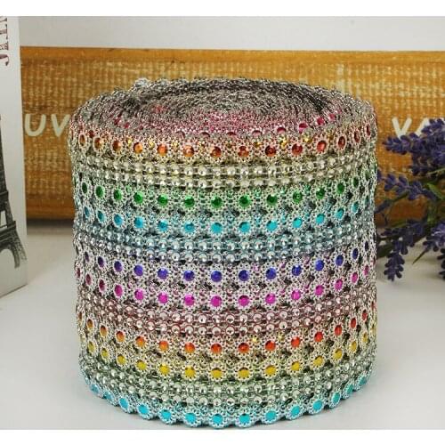 ZOTOONE Rhinestones Mesh Trim Resin Crystal Fabric Sheet Strass Crystals for Crafts Appliques DIY Bag Clothes Wedding Decoration