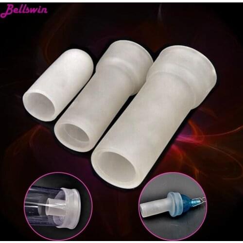 2 Silicone Sleeves for all Penis Enlargement Extender Stretcher Pump Hanger Enlarger Penis protephallosan connect size master