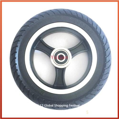 200x50 Explosion-proof Electric Bike Scooter Tyres and Wheel hub 8 inch Motorcycle Solid wheel Tires Electric Bicycle Accessorie