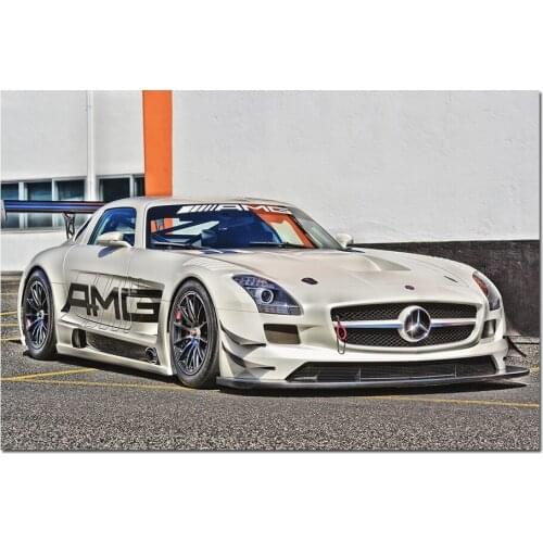 AMG Sports Car Poster Vehicle Wallpaper HD Prints Canvas Painting Wall Art Picture Home Decoration
