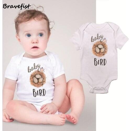 Baby Bird Newborn Bodysuits 2018 New Summer Baby Jumpsuits 0-24Months Children Clothes For Boys Girls Infant Overalls Outfits