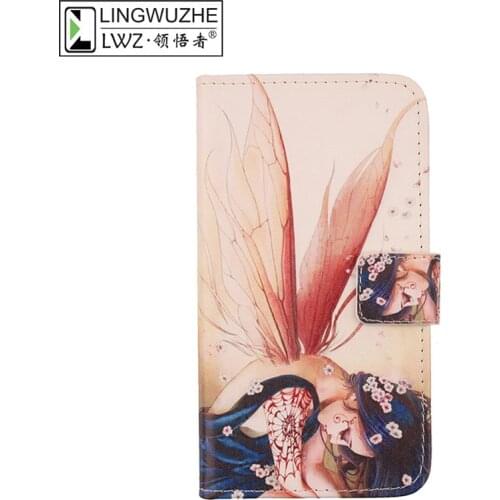 For Highscreen Power Ice Evo Case Leather Flip Wallet Cover Cell Phone Case For Highscreen Power Ice Evo Funda