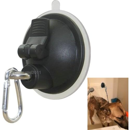 Suction Cup Hook Cleat for Pet Dog & Pet cat Bathtub, Shower & Bathing, Grooming