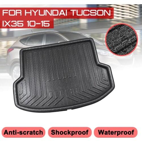 Floor Mat Car Carpet Rear Trunk Anti-mud Cover For Hyundai Tucson IX35 2010 2011 2012 2013 2014 2015
