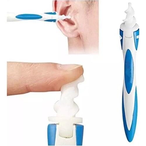 Hot Ear Cleaner Silicon Ear Spoon Tool Set 16 Pcs Care Soft Spiral For Ears Cares Health Tools Cleaner Ear Wax Removal Tool