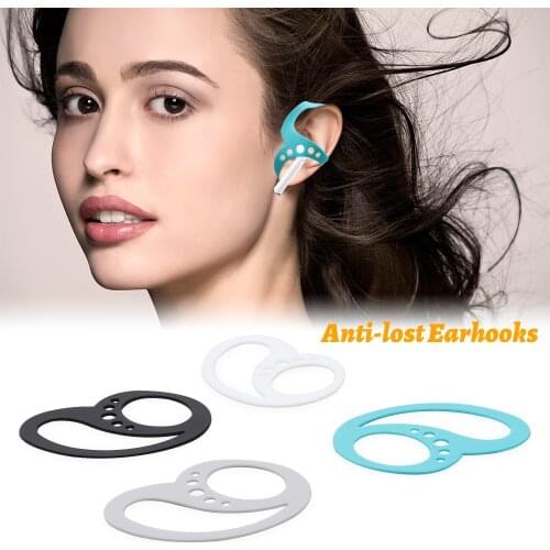 Pairs Silicone Bluetooth Earphone Holder,Sportsman Universal Loss Prevention Headset Ear Hook Keeps Your Earbuds Secure