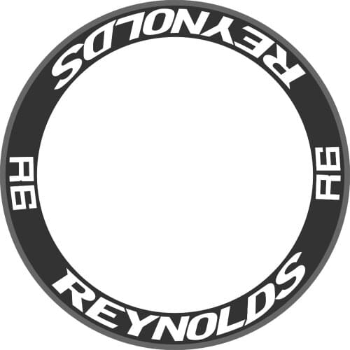 For R4/R6 Rims Wheel Stickers Reflective Waterproof Rims Decals Sticker Bicycle Bike TWO WHEELS 700C