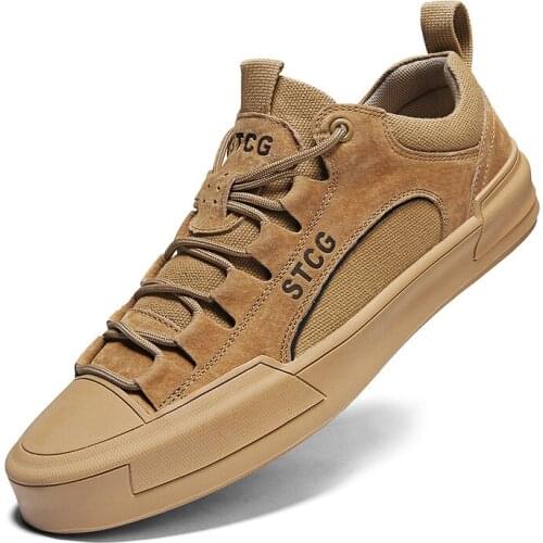 UETEEY Men's Suede Shoes