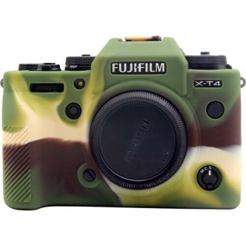 Anti-Scratch Protective Cover Rubber Silicon Case For Fuji X-T4 XT4 Camera Protective Body Camera Bag Skin