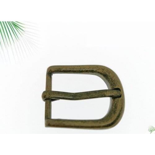 10 Pieces 20*23.6MM Manufacturer Luggage Accessories Bag Pin Buckle Bronze Belt Buckle Metal Buckle Spot Wholesale