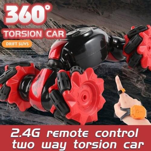2021 New Mini Distortion RC Car 360° drift 4WD Twist Off-road Climbing Remote Control Car Children Toys