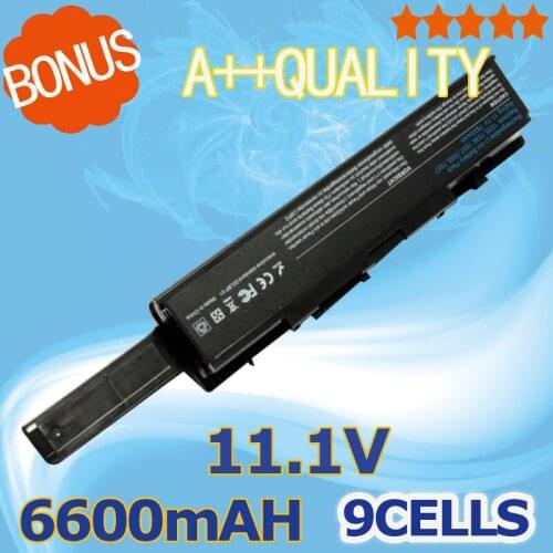9 Cells 11.1v Laptop Battery 312-0701 312-0702 A2990667 KM958 KM965 MT264 WU946 for Dell Studio 1535 1536 1537