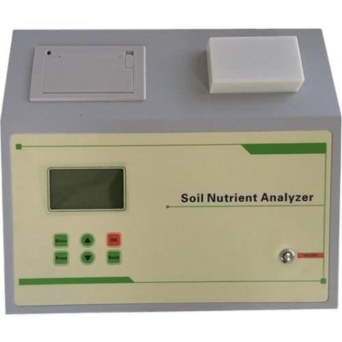 Soil Nutrient Meter Tester for Testing Soil NPK PH Salinity Can Testing 3 Samples By One Time TPY-6A