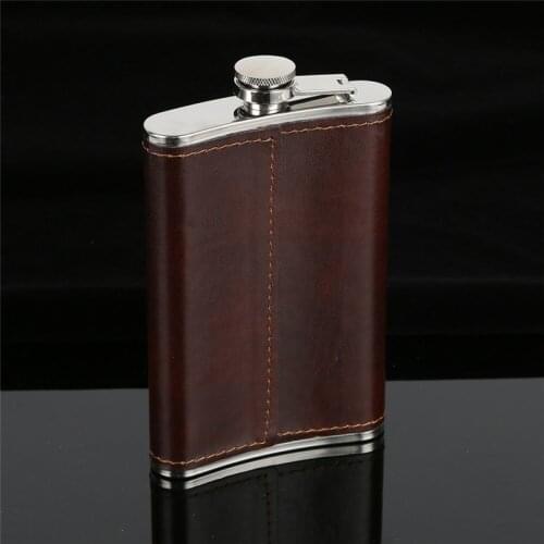 Hip Flask Stainless Steel Liquor Whiskey Alcohol Flask Bottle Wedding Novelty Gift 5/6/7/8/9/10oz Fashion Kitchen Home Flasks