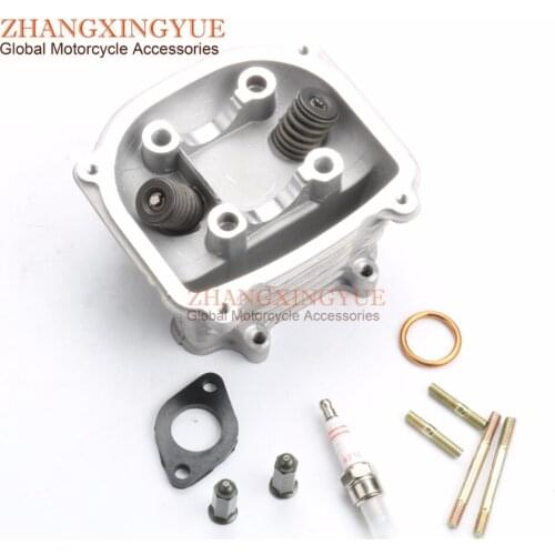 52.4mm NON EGR Cylinder head & A7TC spark plugs for Adly/Her Chee Air Tec Cat Mirage Noble Thunder Vanguard Virtuality 125 4T