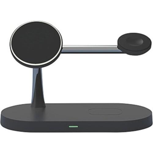 Hot 15W Magnet Qi Fast Wireless Charger for iPhone 12 Mini Pro MAX Charger for Apple Watch 6 5 4 3 2 1