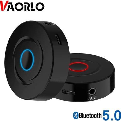 VAORLO Mini Wireless 2 In 1 Transmitter and Receiver For Headphones With 3.5 AUX Jack Stereo Music Bluetooth 5.0 Adapter Adaptor