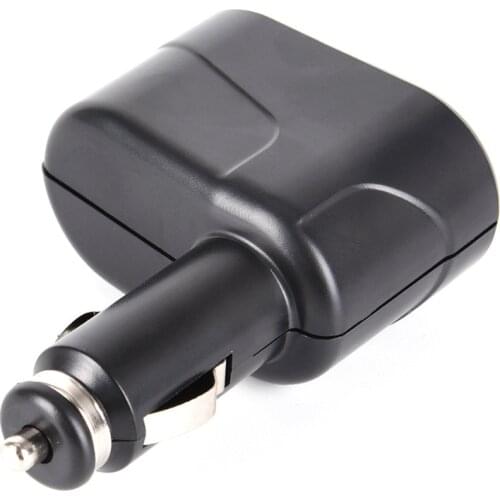 New 2 Way Socket Adapter Car Cigarette Lighter Charger Socket Splitter Lighter