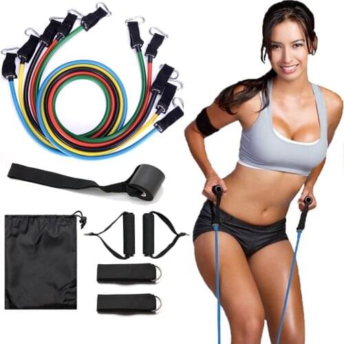 Fitness Equipment Rope Belt Gym Workout Exercise Resistance Training Suspension Hanging Crossfit Pull buckle Door Fitness Bands