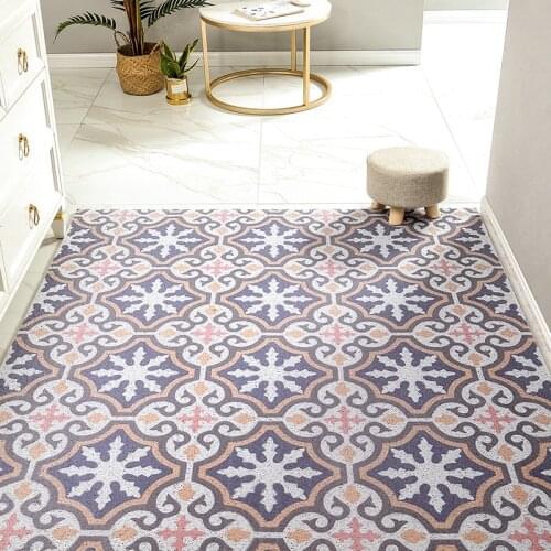 PVC Doormat Carpet Living Room Kitchen Bathroom Hallway Entrance Mat Carpet Modern Home Floor Non-slip Remove Mud Foot Door Mat