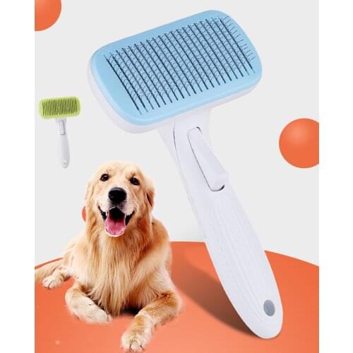 Cat Comb Automatic Hair Removal Comb Grooming Brush Cat Dog Pet Products Hair Special Needle for Dogs Pet Cleaning Hair Brush