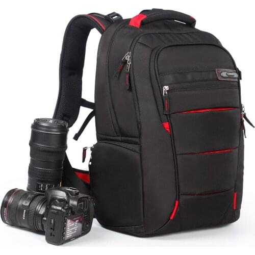 Photography Camera Backpack Large Capacity Digital Camera Bag Anti-theft Travel Waterproof Dslr Padded Water-resistant Lens Case