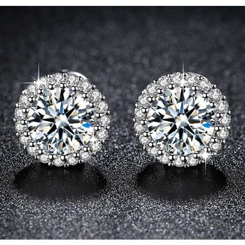 CZ Dandelion Flower Flower Earrings Designed For Womens Earrings Transparent AAA Cubic Zircon Earrings For Womens Gifts