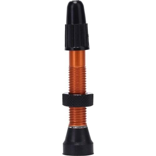 Bike Bicycle Aluminum Alloy Valve Stems MTB Road Bike Repair Tool Mountain Road No Tubes Tubeless Presta Aluminum Valves 50mm