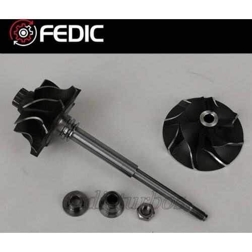 Turbocharger shaft and wheel RHB31 VZ21 for Suzuki Swift Jimny Alto Works Briggs Motorcycle Quad Rhino