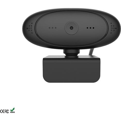 New Camara Web Webcam 1080P CE FCC ROHS Approved Free Driver Plug USB Web Camara with Microphone Full HD Webcam For PC