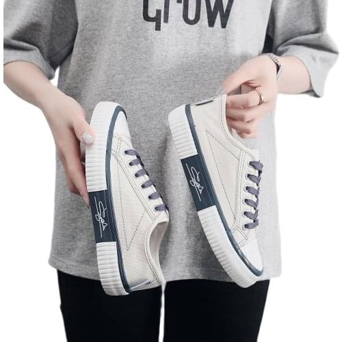 Women Canvas Shoes Sports Casual High Shoes Fashion Women Sneakers Size 35-40