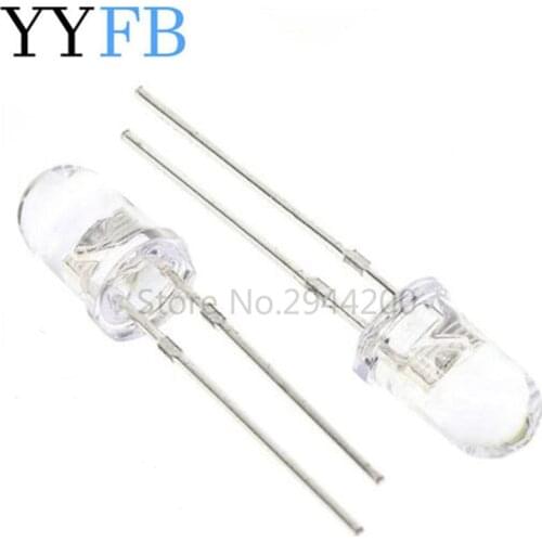 1000Pcs/pack 5mm LED Light White Ultra-Bright 15000MCD Lamp Diodes free shipping
