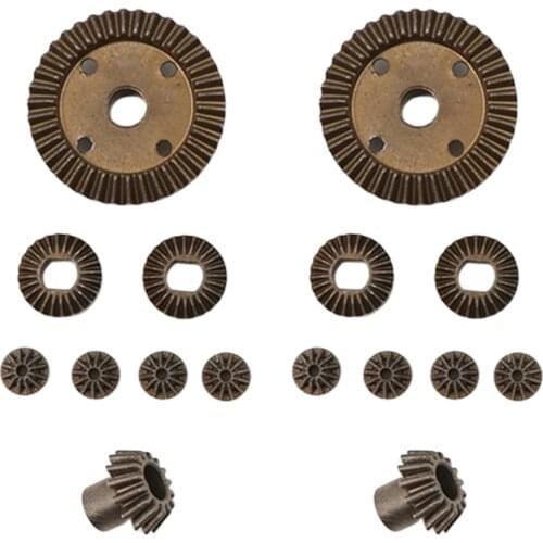 16pcs Differential Gear for WLtoys A949 A959 A969 A979 K929 1/18 RC Car