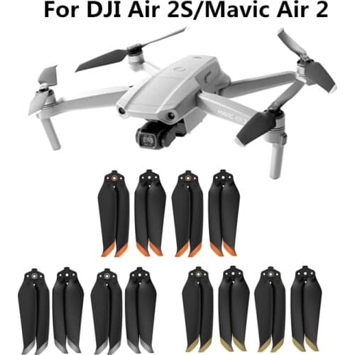 4pcs DJI Air 2S Propeller 7238F Helices Accessories Mavic Air 2 Props Replacement Blade Wing Fans Spare Parts 2pairs Combo
