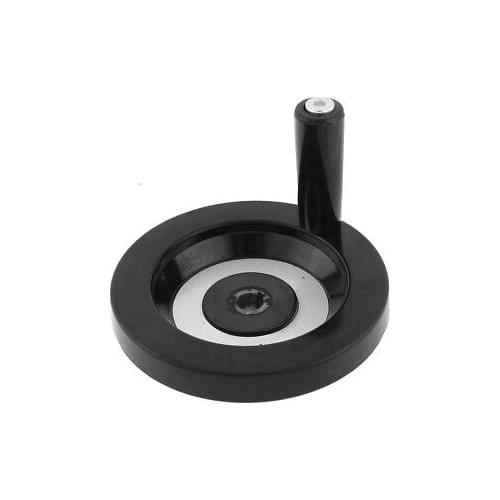 80x12mm Aluminium Alloy Back Ripple Hand Wheel for Milling Machines