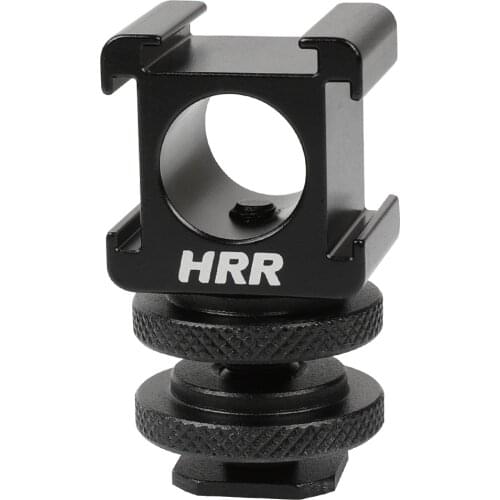 Camera Hot Shoe Mount Adapter Triple Cold Shoe Bracket for Monitor Microphone LED Video Light for Sony Canon Nikon DSLR Vlog