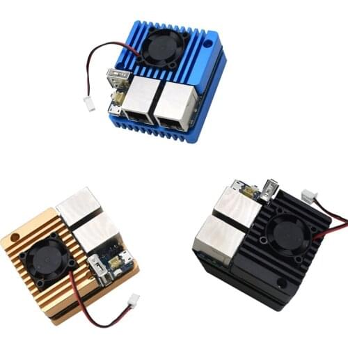 All Metal Protective Case for NanoPi R2S Open Source ARM Board DIY Part