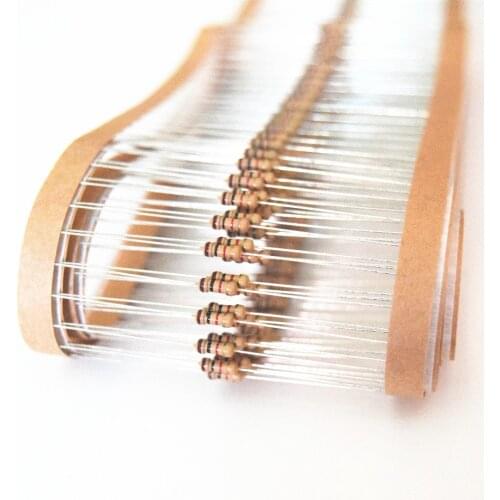 Hot Sale 300pcs 30value Rang 1ohm-Three Mohm 1/2W Carbon Film Metal Resistors Assortment Kit Set NEW 30 Values Resistor