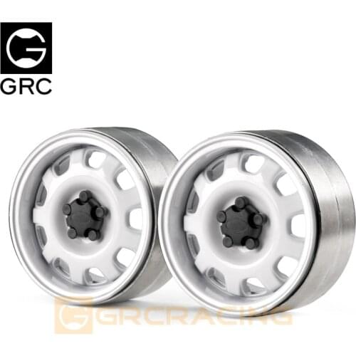GRC 1.9 Inch Heavy Metal Wheels #G10 For 1/10 RC Crawler Car TRAXXAS TRX4 Defender K5 Blazer SCX10 RC4WD D90 D110 Tamiya #G0130K