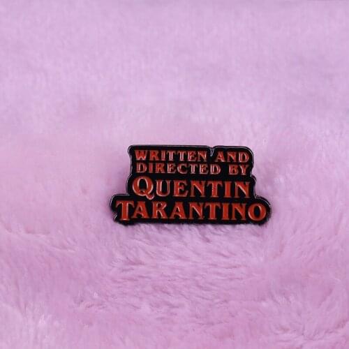 Perfect lapel pin to represent my love for Quentin Tarantinos movies