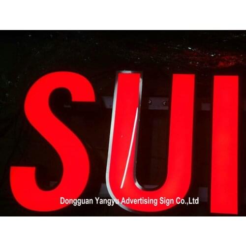 Customized design 3D LED vintage Sign Letters for shop hotel