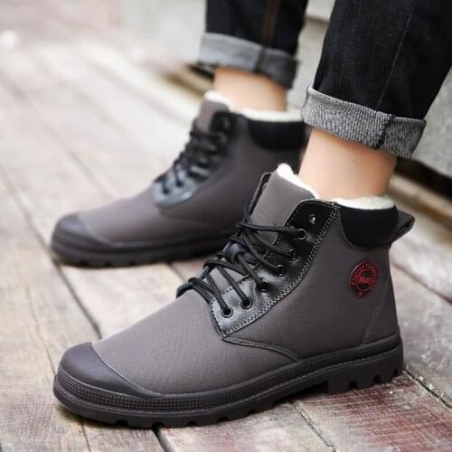 Mens Fashion shoe on spring men Sneakers para snow slip hombre sapato for zapatos leather leisure casual hot sports boots mens