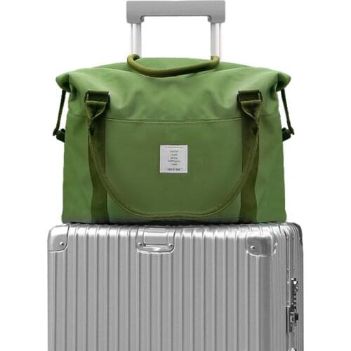 New Fashion Large Travel Bags Shoulder Portable Big Duffle Bag Travel Organizer Weekend Bag Waterproof Overnight Bags Women Tote